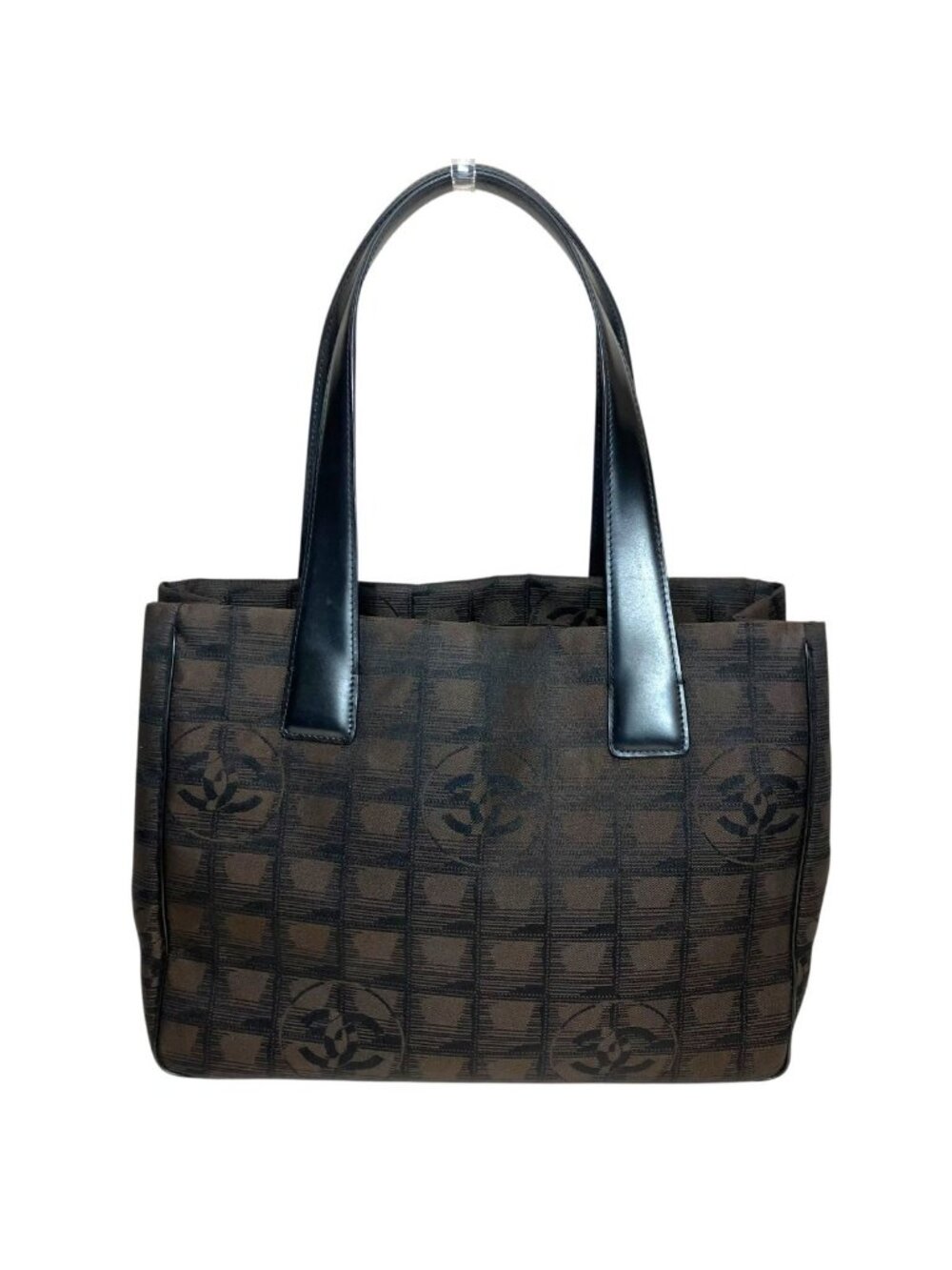 Chanel Tote Bag PM New Travel Line Canvas Leather